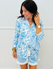 Morning Bloom Ruffle Pajama Set (Reg. and Plus)