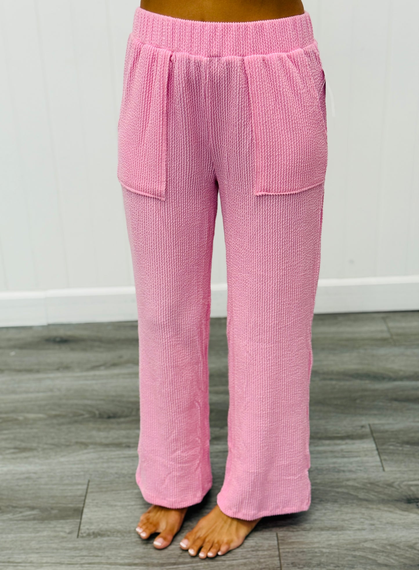 Ribbed Pocket Pants (Reg. and Plus) - 9 Colors