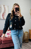 Black Duck Button Up Cardigan (Reg.)