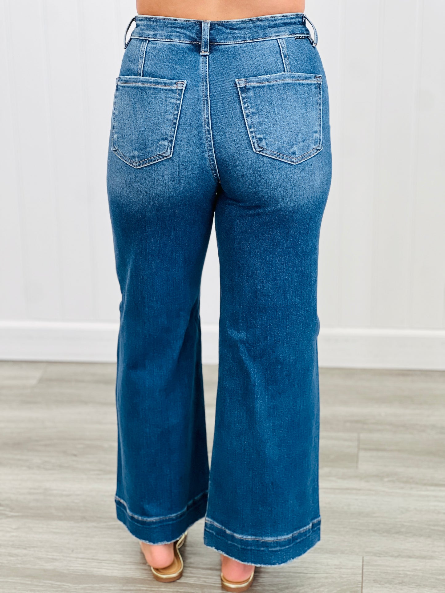 Risen Cute As A Button Dark Ankle Jeans (Reg & Plus)