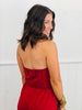 Twill Vest Open Back Jumpsuit (Reg)-2 Colors