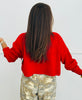Ribbed Waist Length Sweater Top (Reg.) - 2 Colors