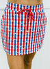 Gingham Glory Skort (Reg & Plus)