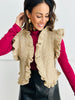 Sand Elliana Ruffled Vest (Reg.)