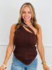 Asymmetric Sleeveless Top (Reg.) - 5 Colors