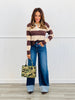 Cosmos High Rise Cuffed Wide Leg Jeans (Reg. and Plus)