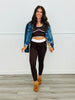 Contrast Piping Crop Tank Top & Pants Set (Reg.) - 2 Colors
