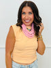 Ruched Sleeveless Top (Reg.) - 3 Colors