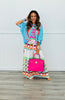 Multi Plaid Palazzo Pants (One Size)