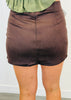 Ruched Side Wrap Mini Skort (Reg.) - 5 Colors