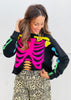 Queen Of Sparkles Black Rainbow Sweatshirt (Reg. and Plus)