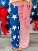 Symphony Multi Stars & Stripes Side Bow Pants (Reg.)
