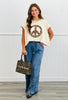 Morning Oat Peace Sign Open Back Top (Reg.)