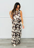 Cow Print Scoop Back Tank & Pants Set (Reg.)