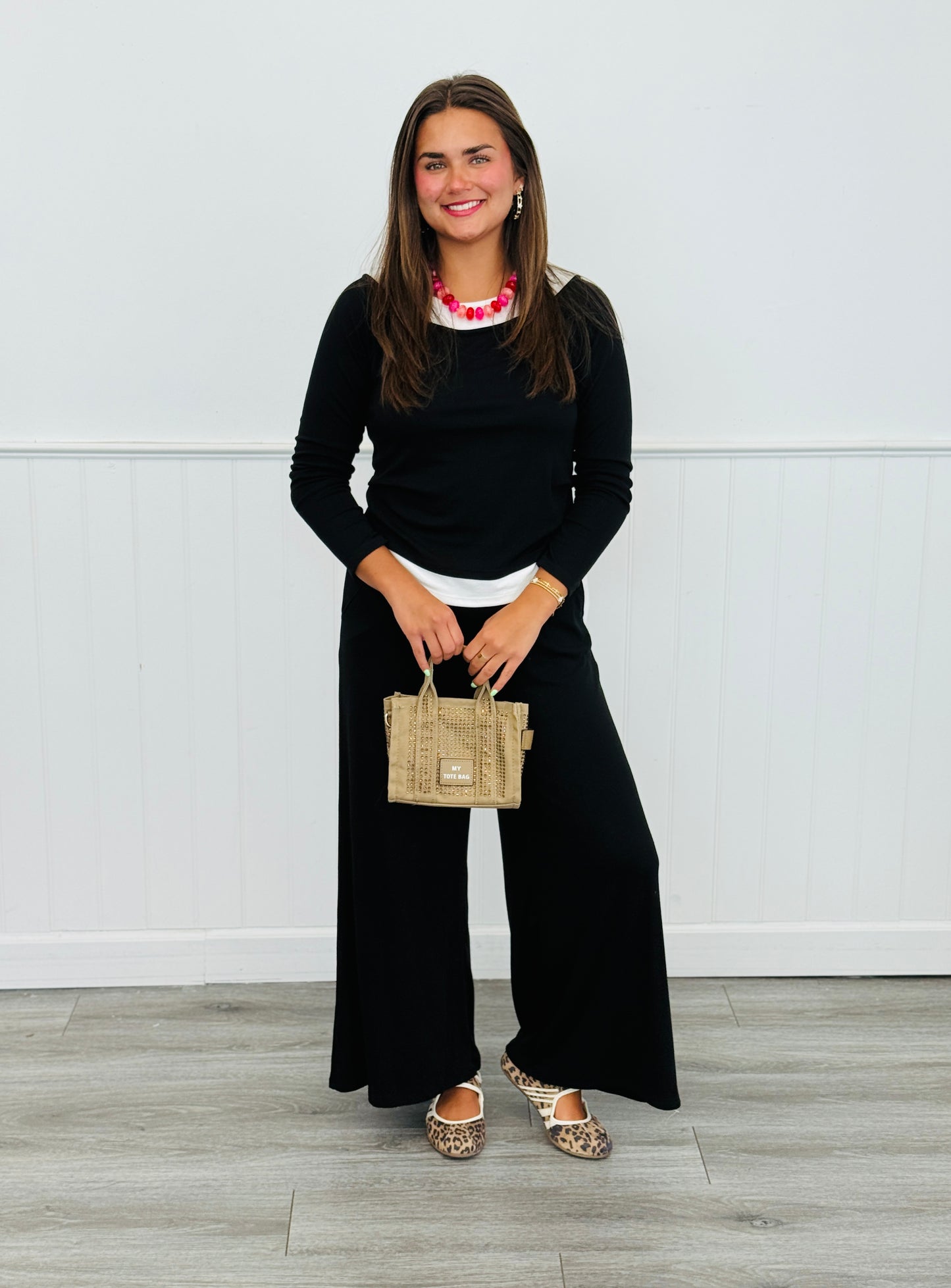Baby Ribbed Palazzo Pants (Reg.) - 2 Colors