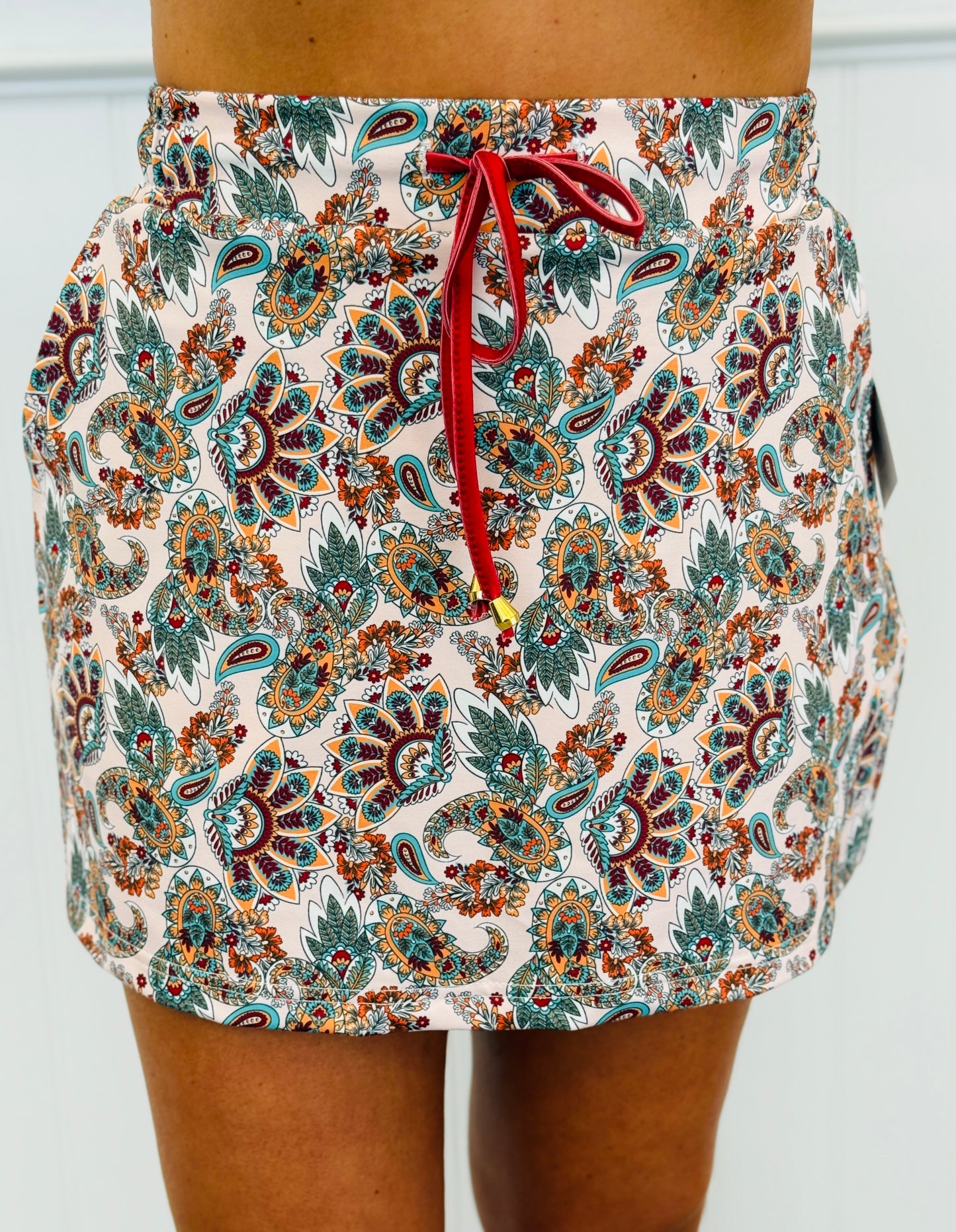 Magnolia Paisley Skort (Reg. and Plus)