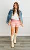 Blush Lace Tiered Skort (Reg.)