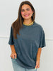Essential Mineral Washed Tee Top (Reg.) - 2 Colors