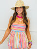 Multi Rainbow Striped Cami Top (Reg.)