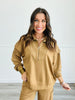 Soft Scuba Half Zip Top (Reg. & Plus)-2 Colors