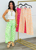 Neon Leopard Cropped Pants (Reg)-3 Colors