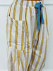 Oatmeal Striped Barrel Pants (Reg.)