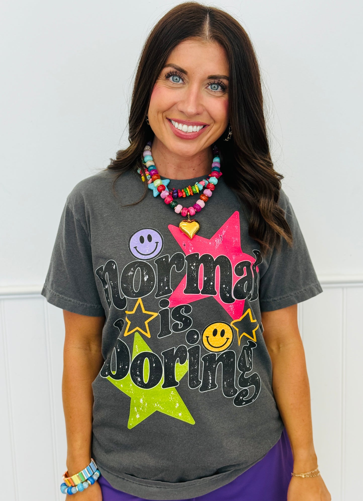 Normal Is Boring Tee (Reg. and Plus)