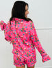 Pink Santa Pajama Set (Reg. and Plus)