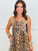 Leopard Sequined Overalls (Reg & Plus)