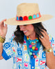 Sunshine Tienda - Kandy Crochet Palm Hat (2 sizes)