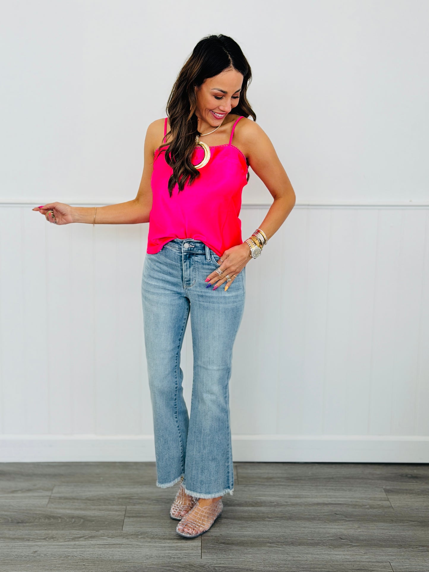 Judy Blue Kennedy Kick Flare Jeans (Reg. and Plus)