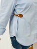 Button Down Clasp Detail Blouse (Reg.) - 2 Colors