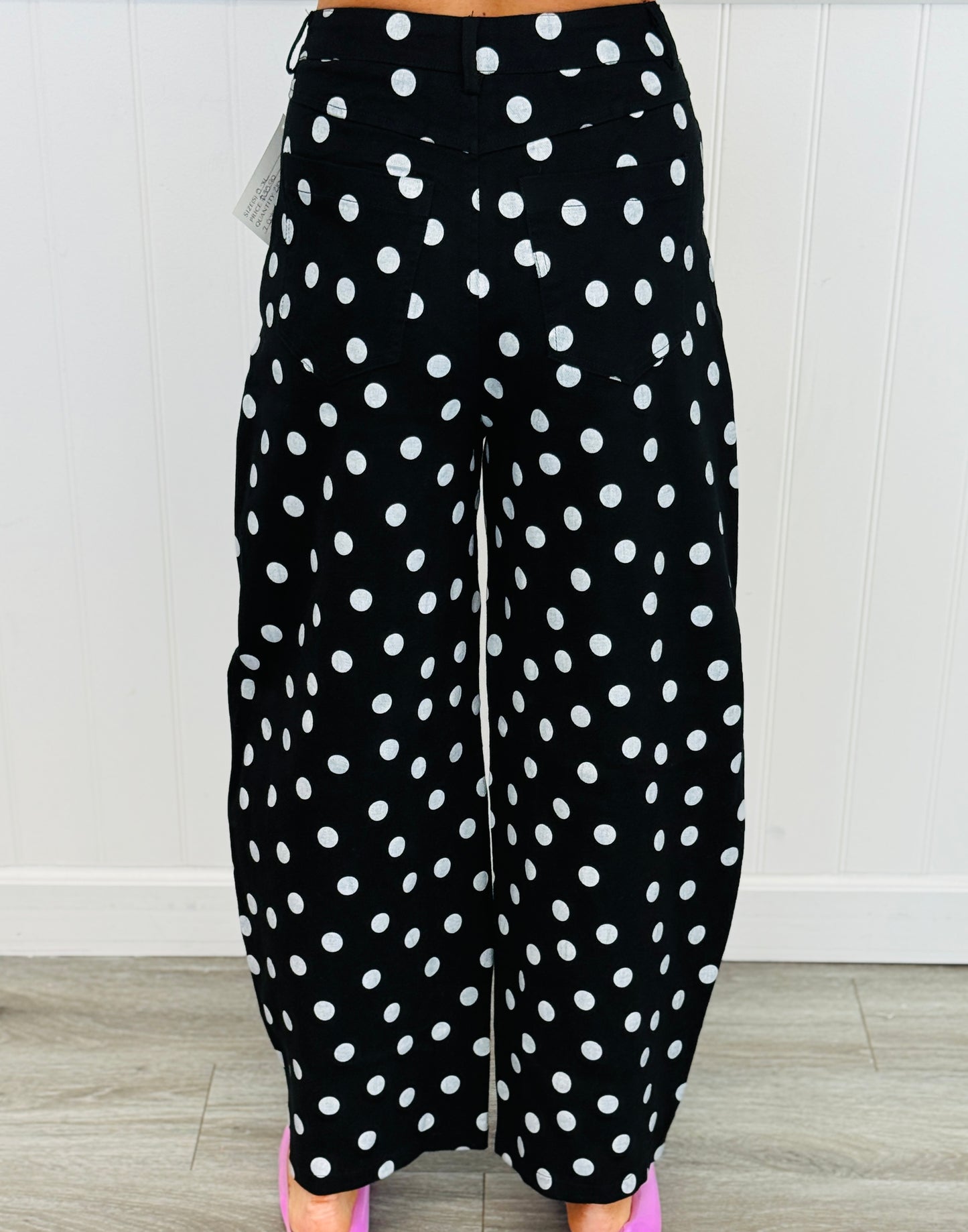 Dotted Love Barrel Pants (Reg.) - 7 Colors