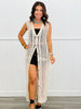 Crochet Maxi Sweater Cardigan (Reg)-3 Colors