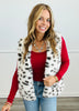 Ivory Spotted Fur Vest (Reg.)