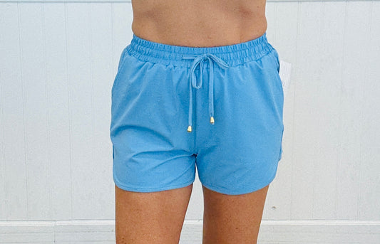 Dusty Blue Everyday Shorts (Reg. and Plus)