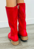 The Jojo Boots in Red