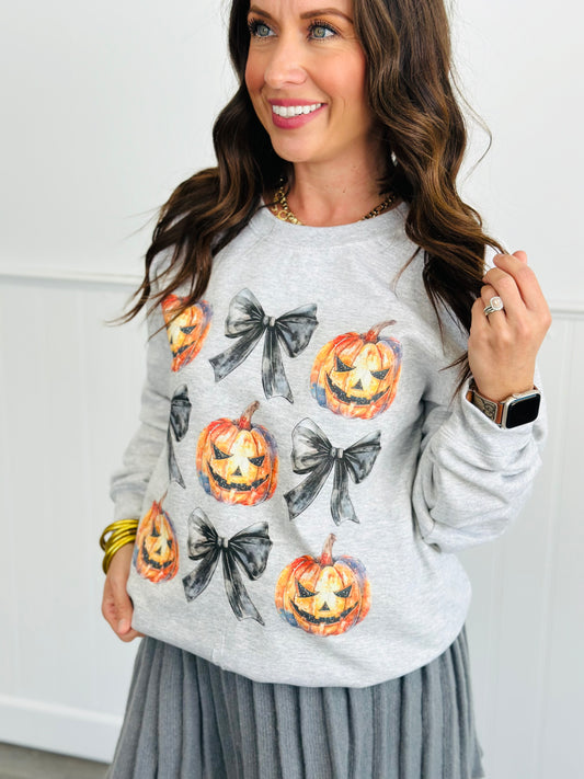 Halloween Coquette Crewneck Sweatshirt (Reg. and Plus)