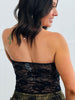 Black Lace Tube Top (Reg.)