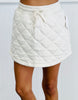 Quilted Mini Skort (Reg.)-2 Colors