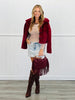 Off Shoulder Semi Sheer Mesh Top (Reg.)-2 Colors