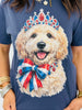 All-American Pup Tee (Reg. and Plus)