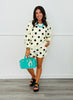 Polka Dot Sweat Shorts (Reg.)-3 Colors