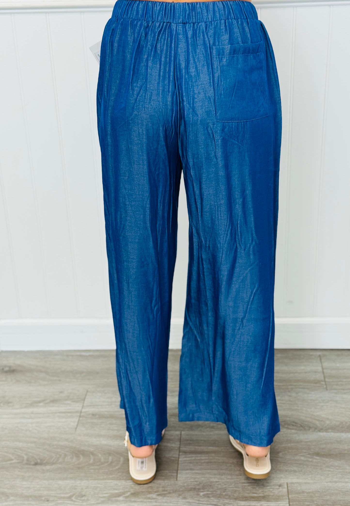 Easy Day Wide Leg Pants (Reg.)-2 Colors