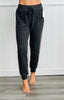 Charcoal Color Block Jogger Pants (Reg.)