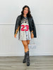 Black Sequin 23 New York Jersey Top (Reg.)