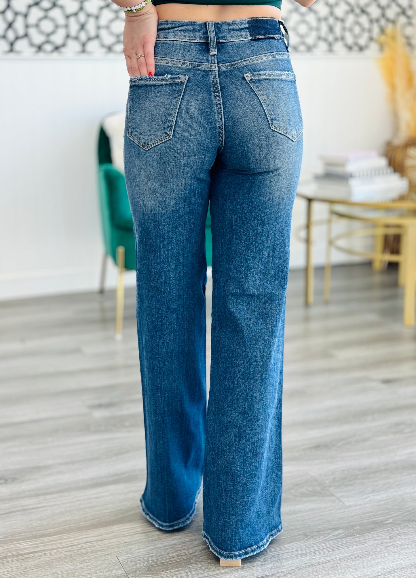 Risen Dark Cross My Heart Jeans (Reg and Plus)