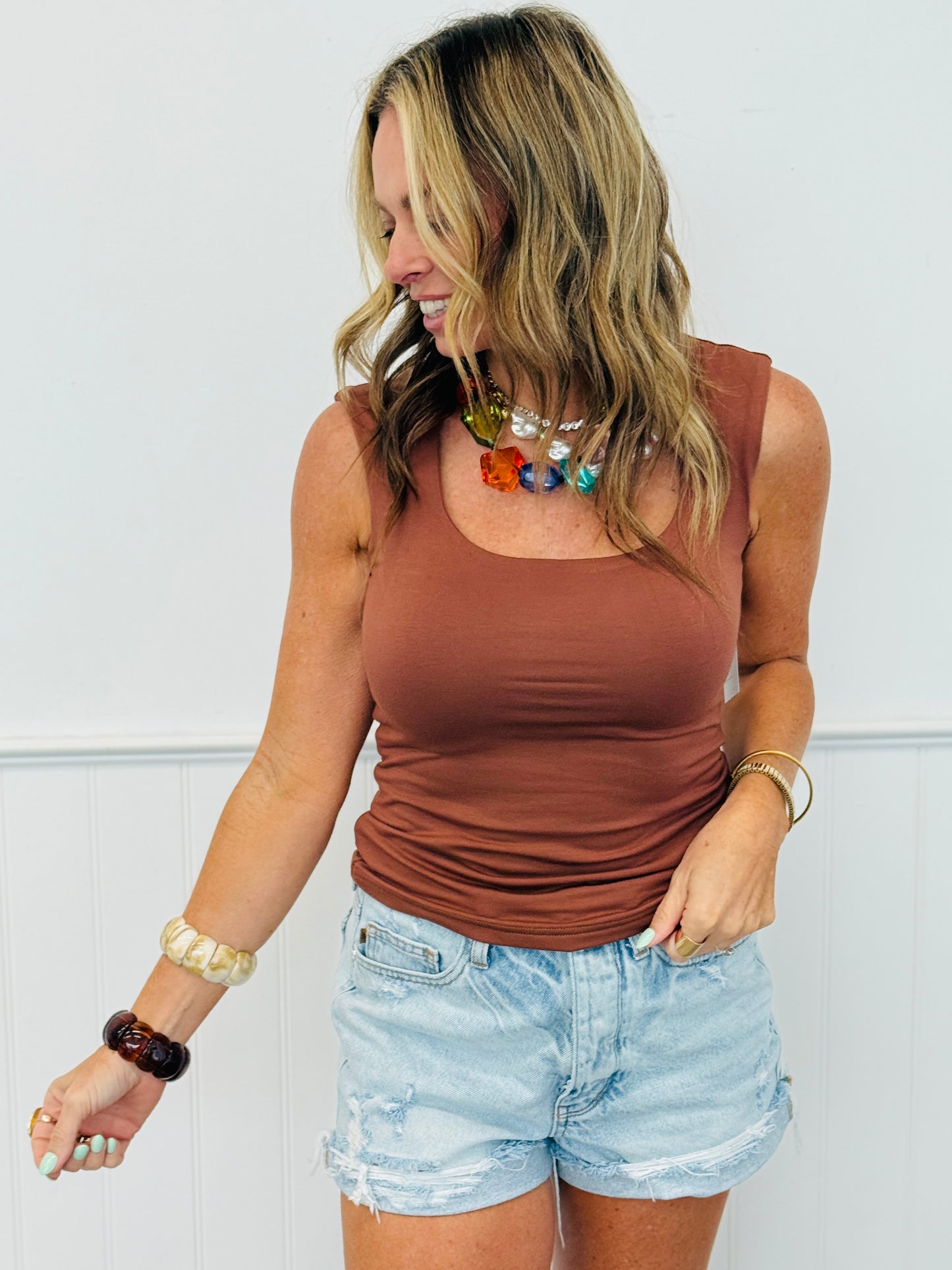 Modern Edge Tank Top (Reg.)-6 Colors