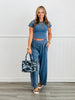 Mineral Washed Wide Leg Pants (Reg.)- 2 Colors