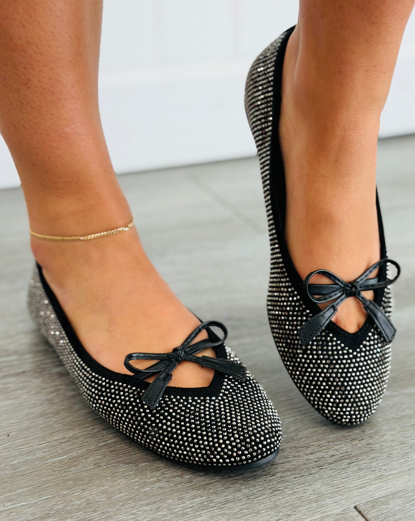 Black Simply Irresistible Ballet Flats
